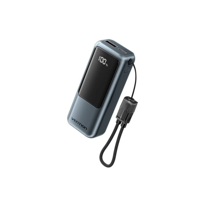 Powerbank 10000mAh Vention FKOH0/ 22.5W/ Gris | Powerbanks