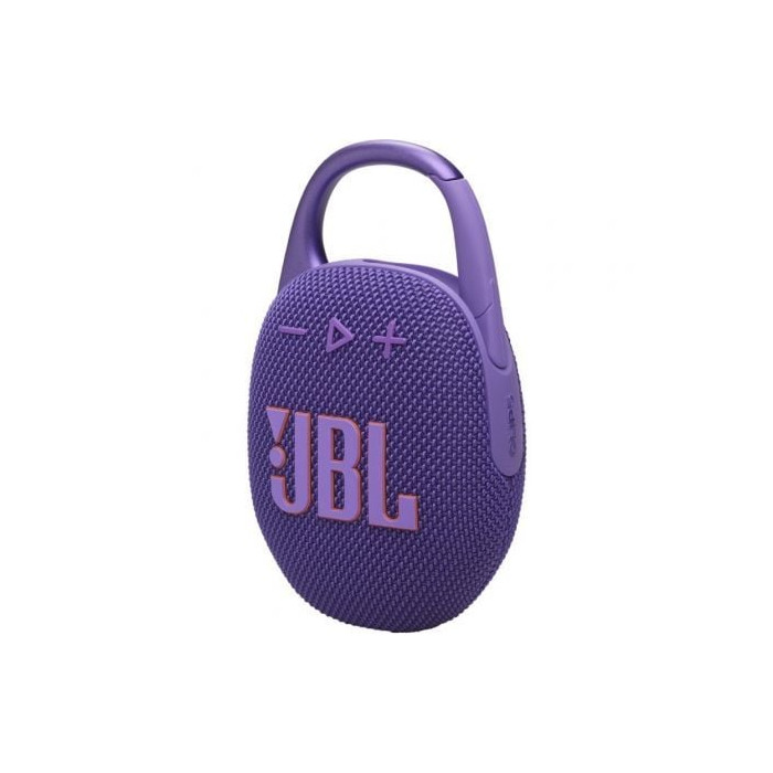 Altavoz con Bluetooth JBL Clip 5/ 7W/ 1.0/ Púrpura | Altavoces