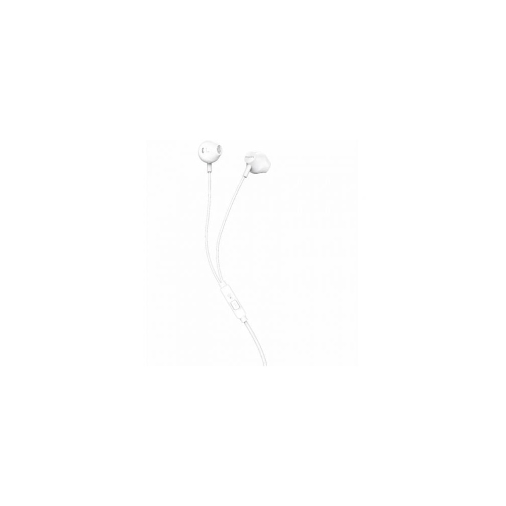 Auriculares Intrauditivos Philips TAUE101/ con Micrófono/ Jack 3.5/ Blancos