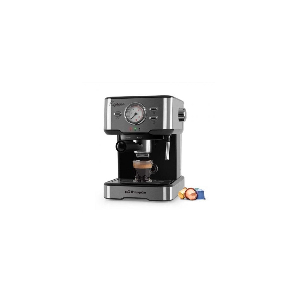 Cafetera Expreso Orbegozo EX 5500/ 1100W/ 20 Bares | Cafeteras