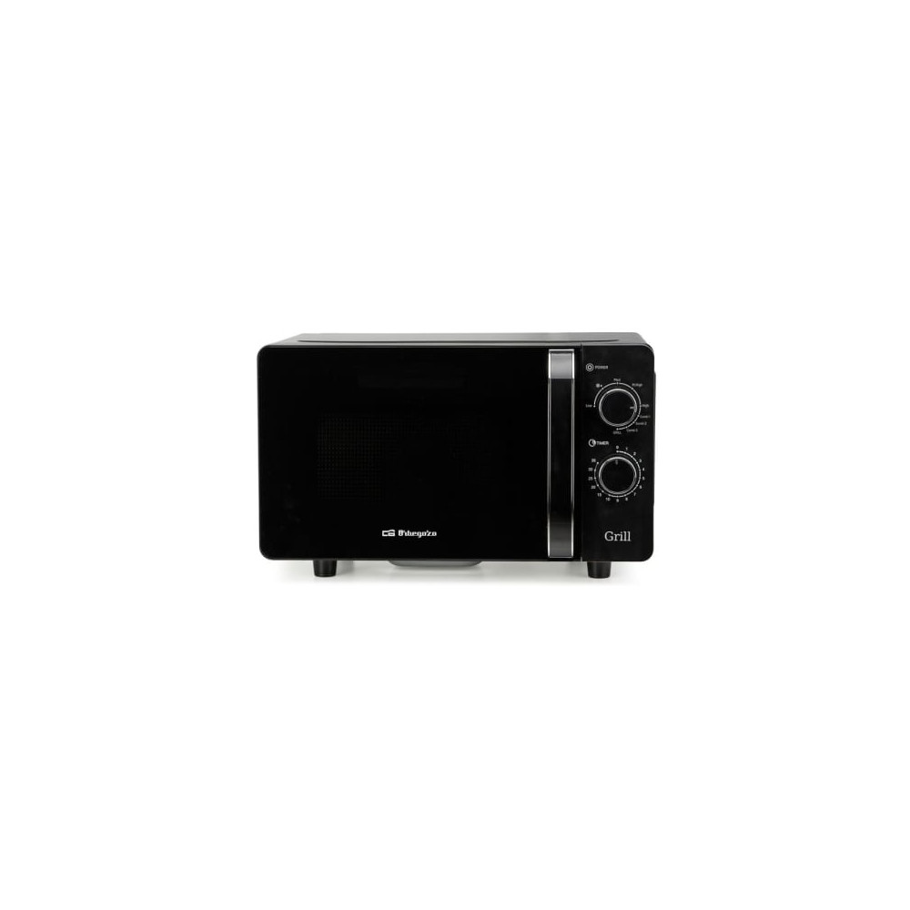 Microondas Orbegozo MIG 2071 CE/ 700W/ Capacidad 20L/ Función Grill/ Negro | Microondas