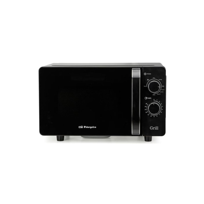 Microondas Orbegozo MIG 2071 CE/ 700W/ Capacidad 20L/ Función Grill/ Negro | Microondas
