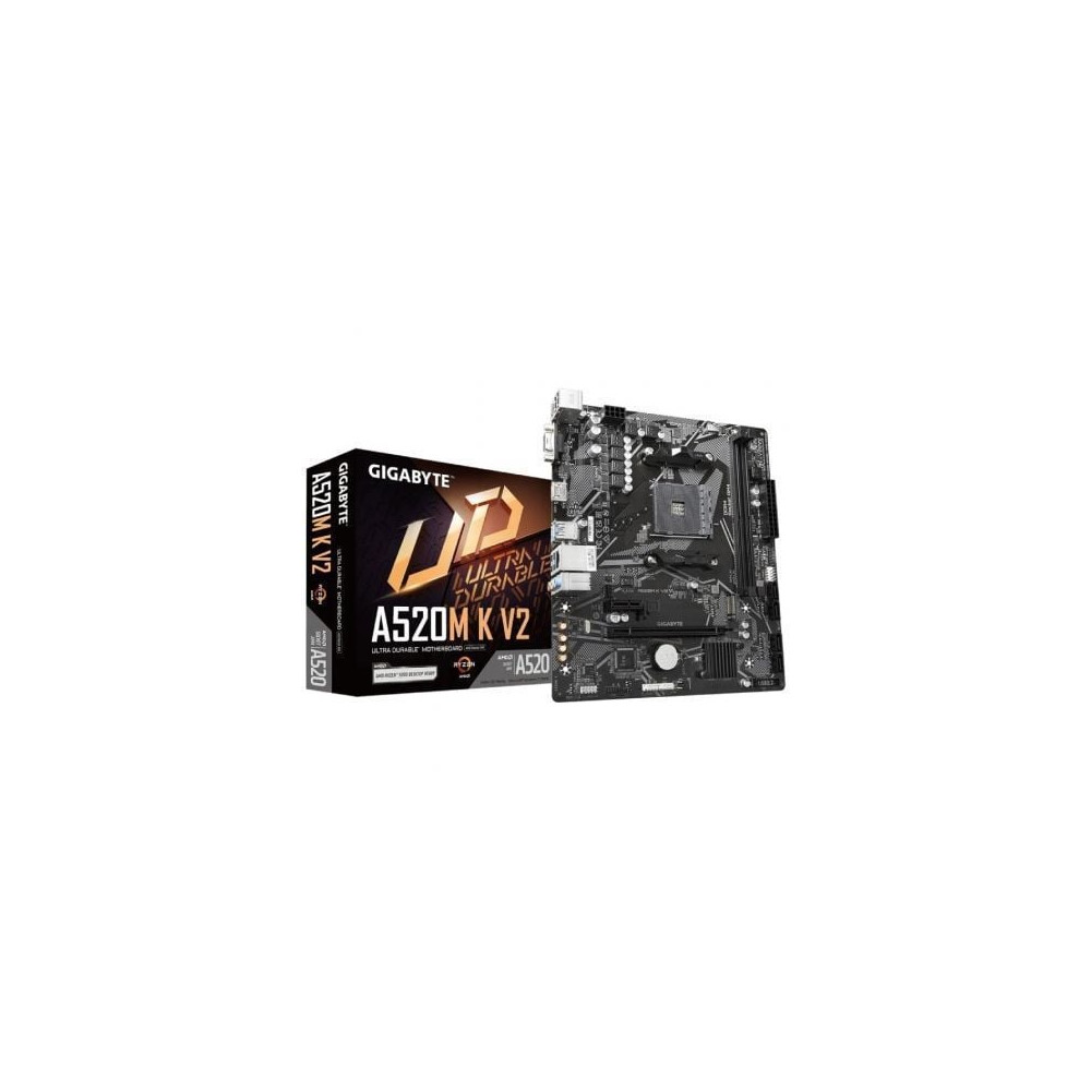 Placa Base Gigabyte A520M K V2 Socket AM4/ DDR4/ PCIe 3.0/ Micro ATX | Placas