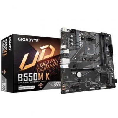 Placa Base Gigabyte B550M K Socket AM4/ DDR4/ PCIe 4.0/ Micro ATX | Placas
