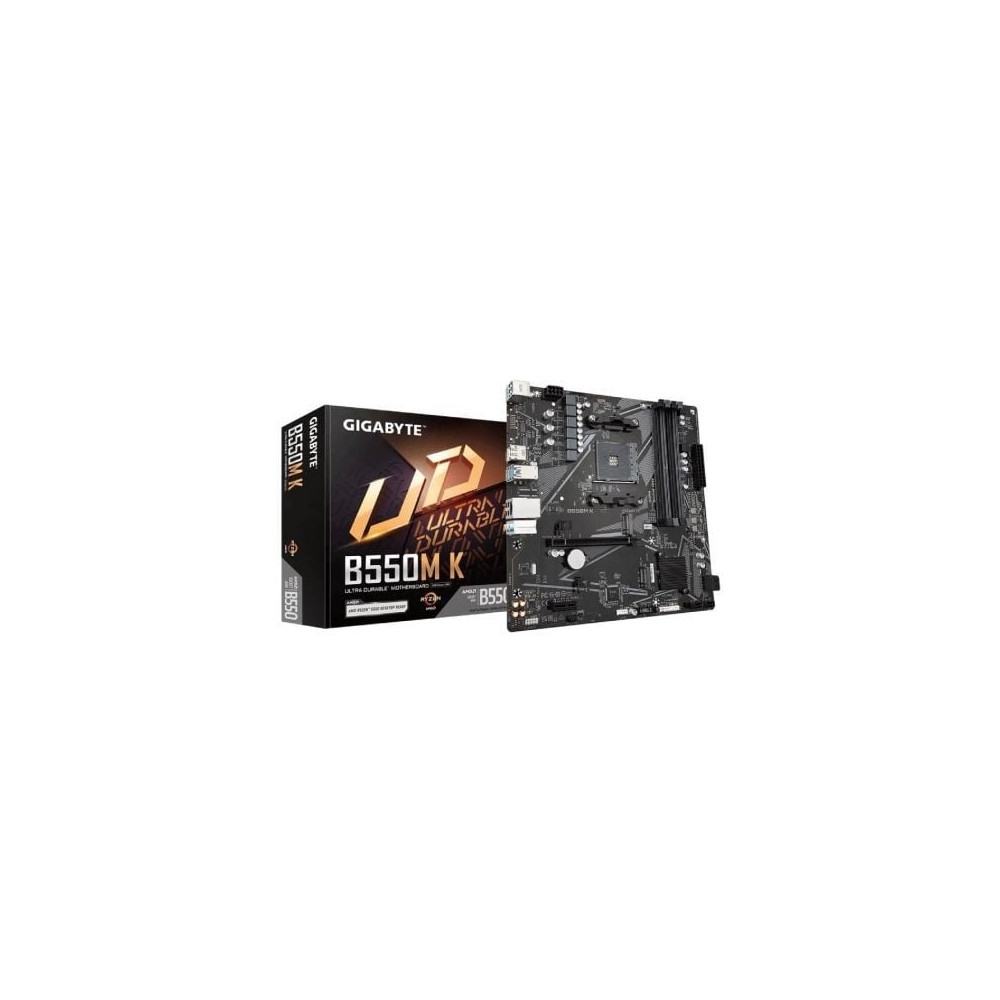 Placa Base Gigabyte B550M K Socket AM4/ DDR4/ PCIe 4.0/ Micro ATX | Placas