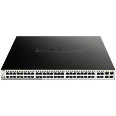 Switch Gestionable D-Link DGS-1210-52MP 52 Puertos/ RJ-45 10/100/1000 PoE/ SFP | Switches