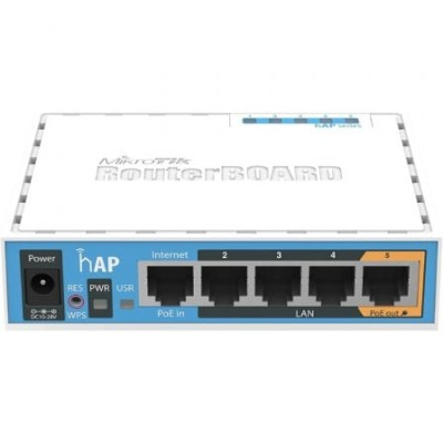 Switch Mikrotik RB951Ui-2nD 5 Puertos/ RJ45 10/100/ PoE | Mikrotik