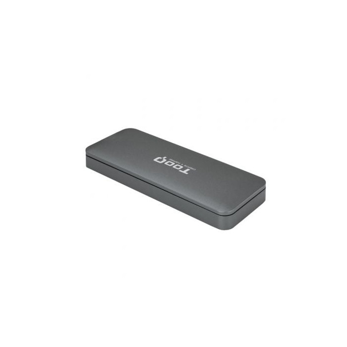 Caja Externa para Disco SSD M.2 SATA TooQ TQE-2281G/ USB 3.0/ Sin tornillos | Cajas Externas