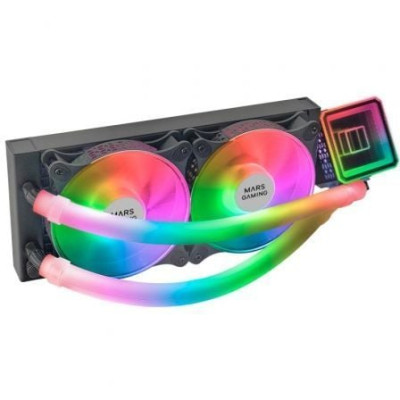 Sistema de Refrigeración Líquida Mars Gaming ML-ULTRA240/ Negro | Ventiladores