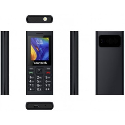Teléfono Móvil Sunstech CEL5/ Negro | Básicos