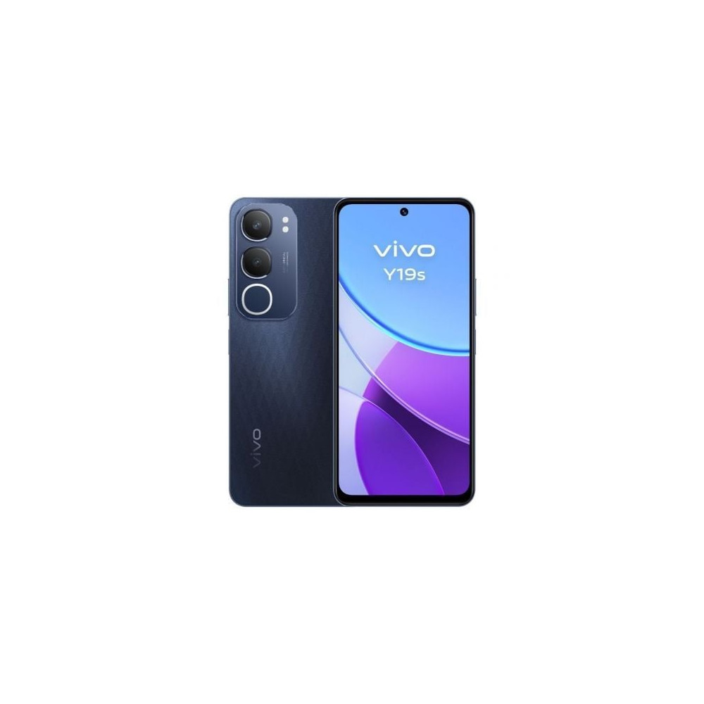 Smartphone Vivo Y19s 6GB/ 128GB/ 6.68'/ Negro Obsidiana
