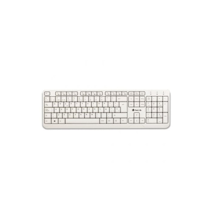 Teclado NGS Spike/ Blanco | Teclados