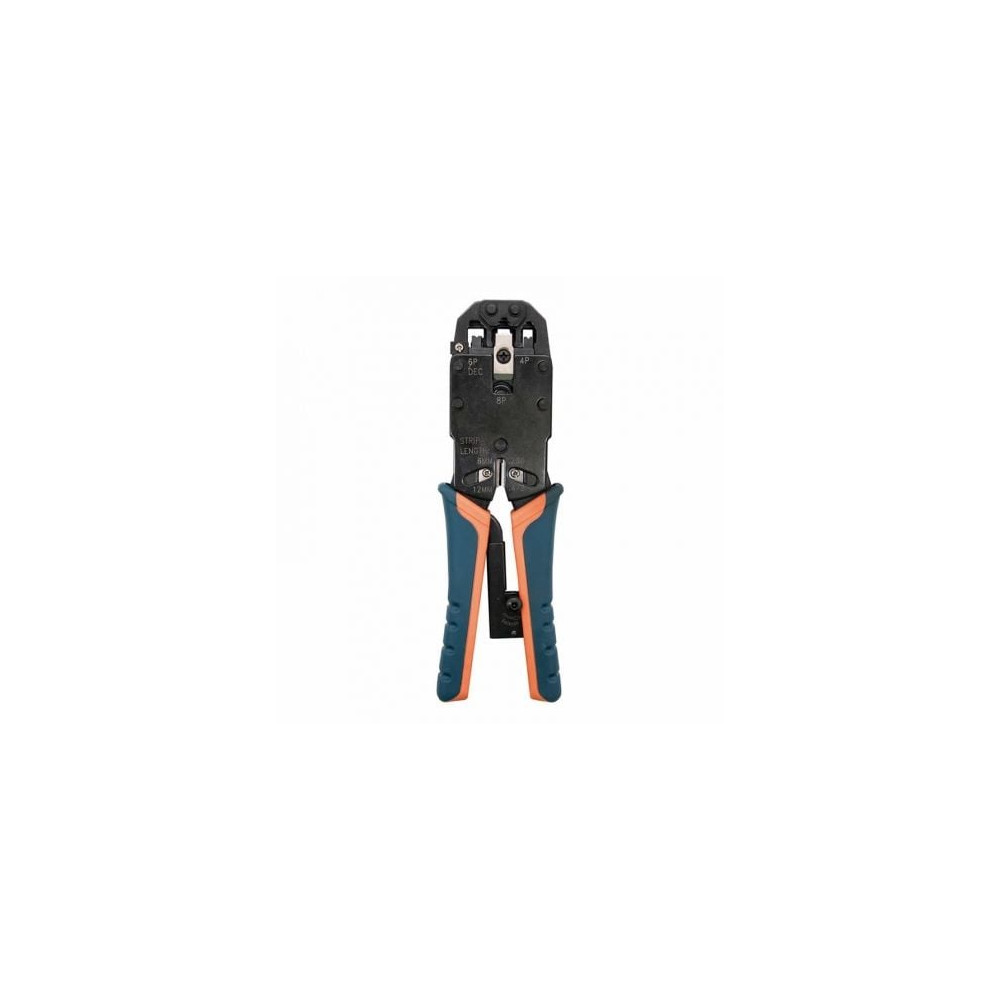 Crimpadora Metálica de Carraca Nanocable 10.31.0102 para RJ10-RJ11-RJ12-RJ45 | Herramientas y Limpieza