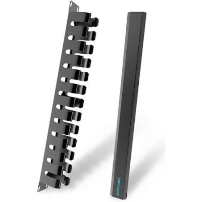Organizador de Cables de Red Vention KHAB0/ 24 Puertos | Herramientas y Limpieza