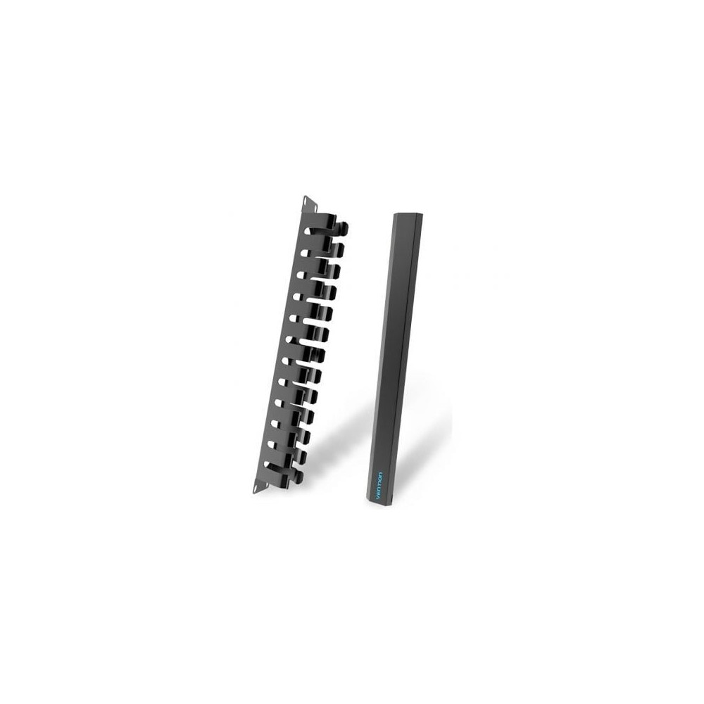 Organizador de Cables de Red Vention KHAB0/ 24 Puertos | Herramientas y Limpieza
