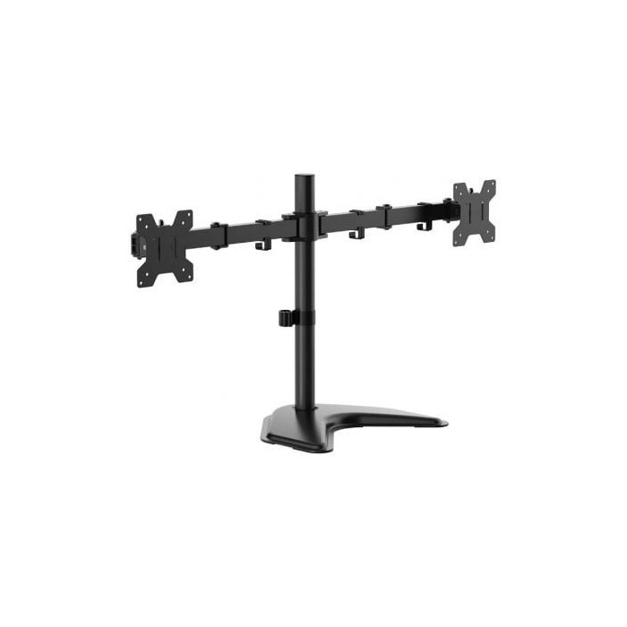 Soporte de Sobremesa para 2 Monitores Aisens DT32TSR-285/ Giratorio/ Inclinable/ hasta 10kg | Soportes PC y Monitor