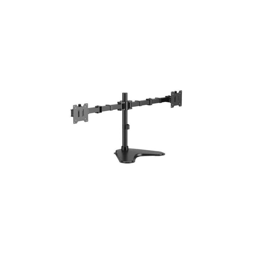 Soporte de Sobremesa para 2 Monitores Aisens DT35TSR-361/ Giratorio/ Inclinable/ hasta 20kg | Soportes PC y Monitor