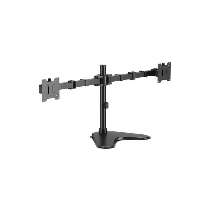 Soporte de Sobremesa para 2 Monitores Aisens DT35TSR-361/ Giratorio/ Inclinable/ hasta 20kg | Soportes PC y Monitor