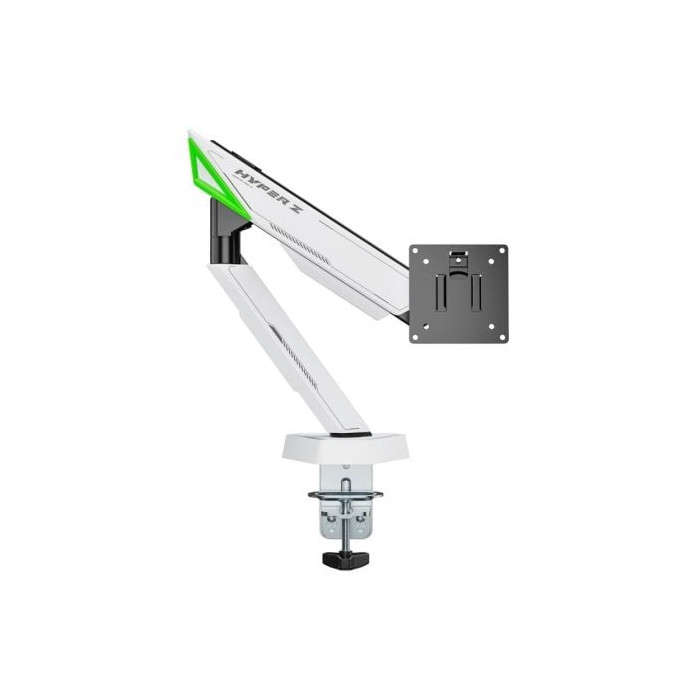 Soporte de Mesa Gaming con Contrapeso para Monitor Aisens DT49TSR-343/ Giratorio/ Inclinable/ hasta 16kg | Soportes PC y Monitor