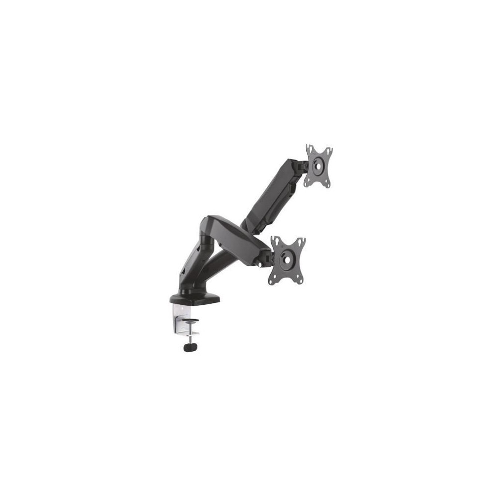 Soporte de Mesa con Contrapeso para 2 Monitores Aisens DT27TSR-045/ Giratorio/ Inclinable/ hasta 9kg | Soportes PC y Monitor