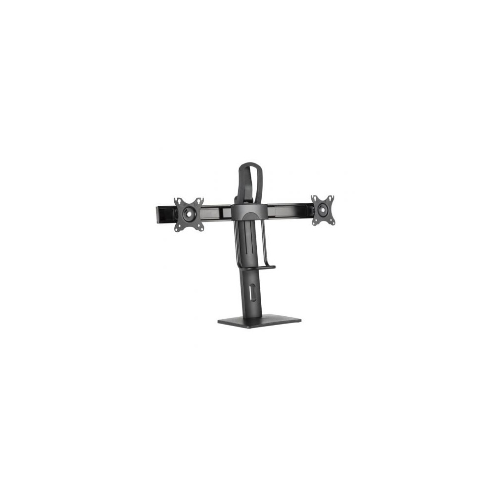 Soporte de Sobremesa con Contrapeso para 2 Monitores Aisens DT27TSR-065/ Giratorio/ Inclinable/ hasta 6kg | Soportes PC y Monito