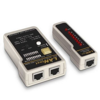 Tester Aisens A142-0314 para RJ11-RJ12-RJ45/ Coaxial | Herramientas y Limpieza
