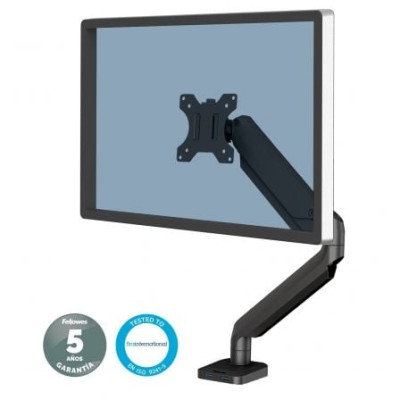 Soporte de Mesa para Monitor Fellowes 8043301/ Giratorio/ Inclinable/ hasta 8kg | Soportes PC y Monitor
