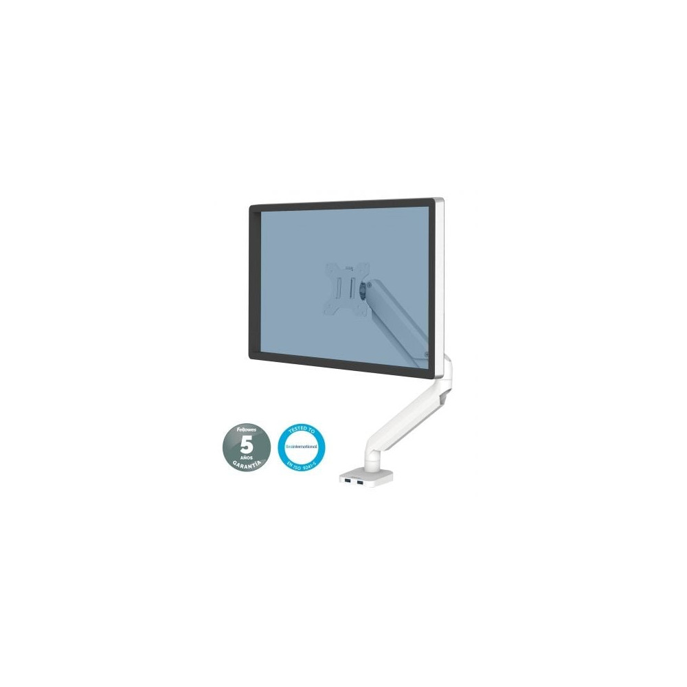 Soporte de Mesa para Monitor Fellowes 8056201/ Giratorio/ Inclinable/ hasta 8kg | Soportes PC y Monitor