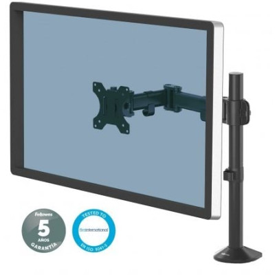Soporte de Mesa para Monitor Fellowes 8502501/ Giratorio/ Inclinable/ hasta 8kg | Soportes PC y Monitor