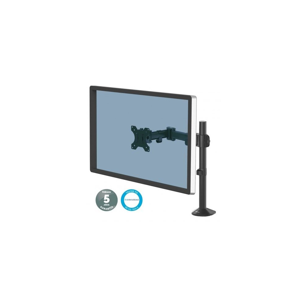 Soporte de Mesa para Monitor Fellowes 8502501/ Giratorio/ Inclinable/ hasta 8kg | Soportes PC y Monitor