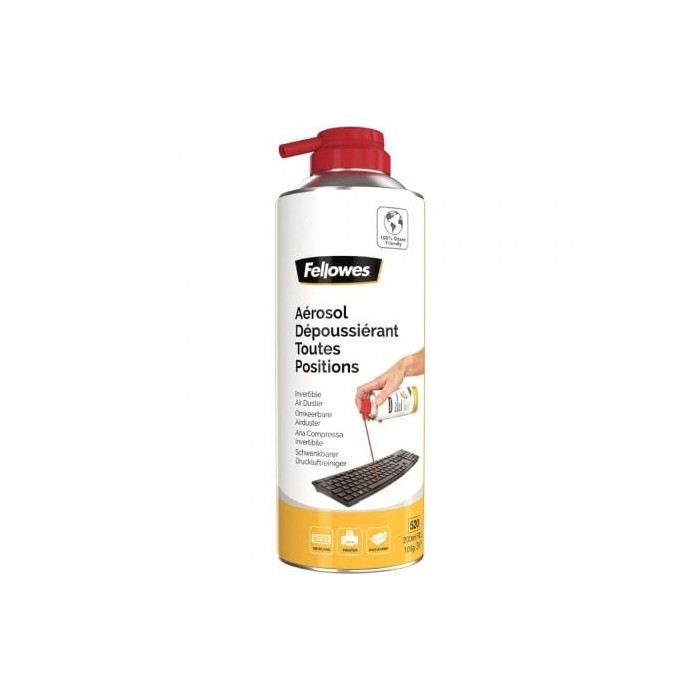 Spray de Aire a Presión Fellowes 9974804/ Capacidad 200ml | Herramientas y Limpieza
