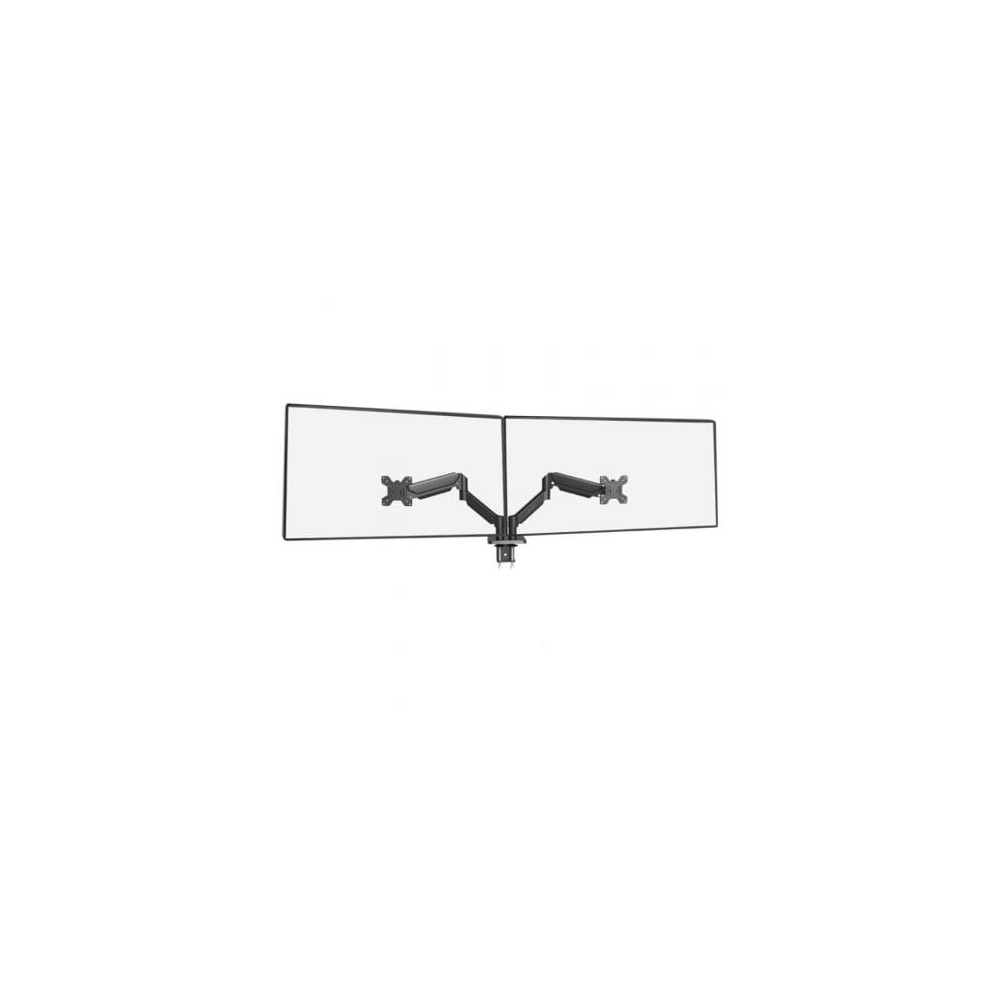 Soporte de Mesa para 2 Monitores Mars Gaming MARM-PRO2/ Giratorio/ Inclinable/ Rotatorio/ hasta 10kg | Soportes PC y Monitor