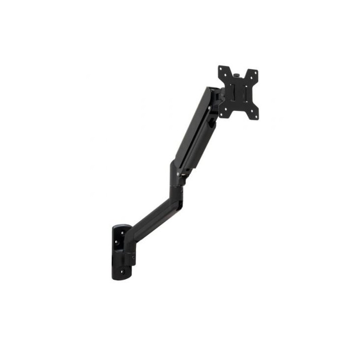 Soporte de Pared para Monitor TooQ LP1334TNR-B/ Giratorio/ Inclinable/ Rotatorio/ hasta 10kg | Soportes PC y Monitor