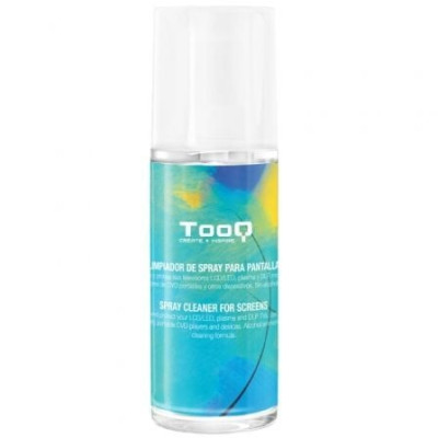 Kit Limpiador de Pantallas TooQ TQSC0016/ Spray 150ml + Paño Microfibra | Herramientas y Limpieza