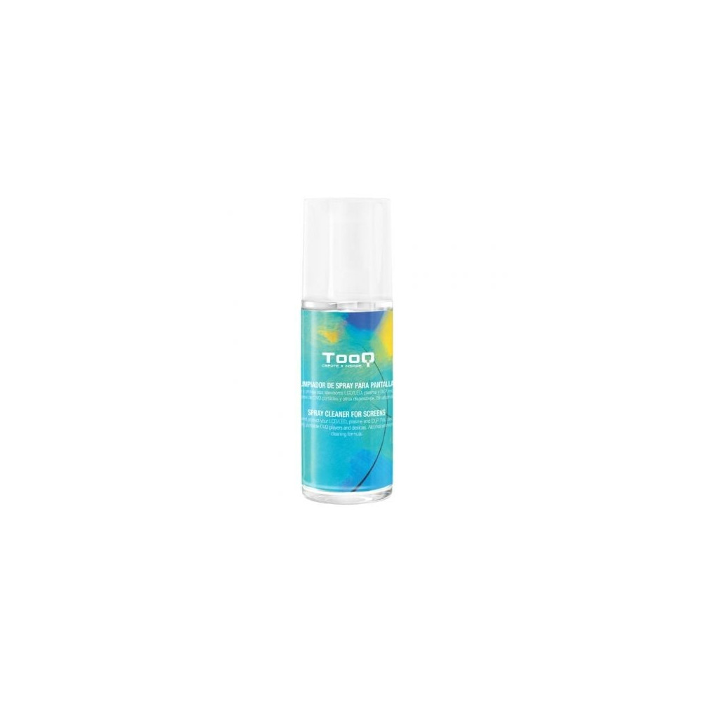 Kit Limpiador de Pantallas TooQ TQSC0016/ Spray 150ml + Paño Microfibra | Herramientas y Limpieza