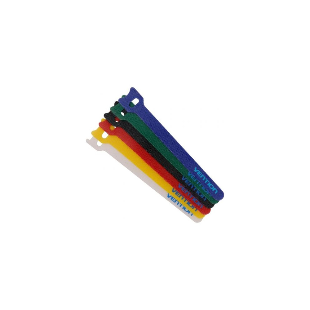Tira Organizadora de Cables Vention KAC00/ 15cm/ Pack de 6 | Herramientas y Limpieza