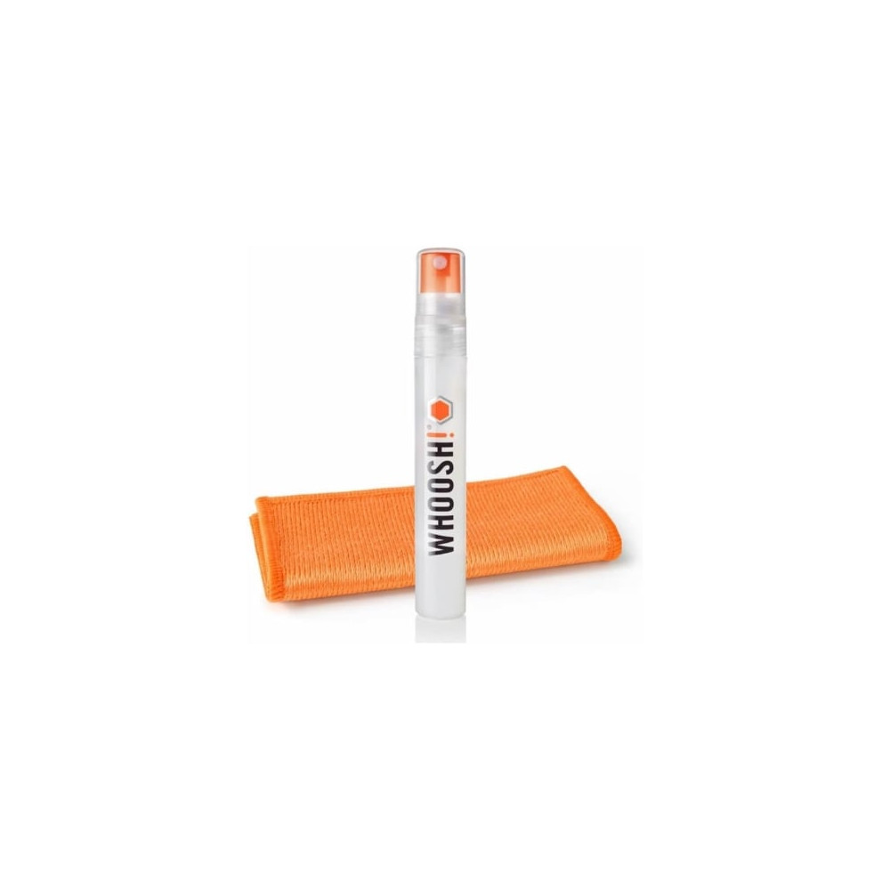 Kit Limpiador de Pantallas de Bolsillo Whoosh Kit Pocket WSH001/ Spray 8ml + Paño Microfibra | Herramientas y Limpieza