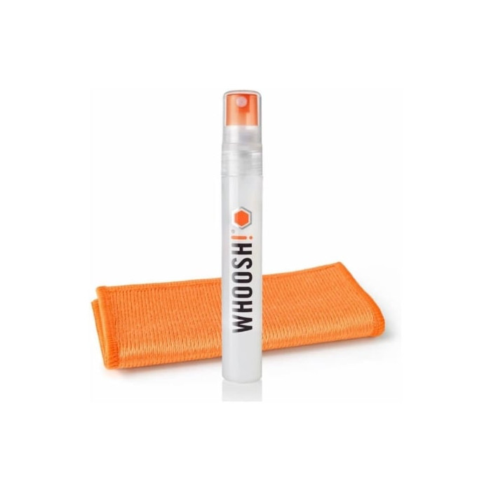 Kit Limpiador de Pantallas de Bolsillo Whoosh Kit Pocket WSH001/ Spray 8ml + Paño Microfibra | Herramientas y Limpieza