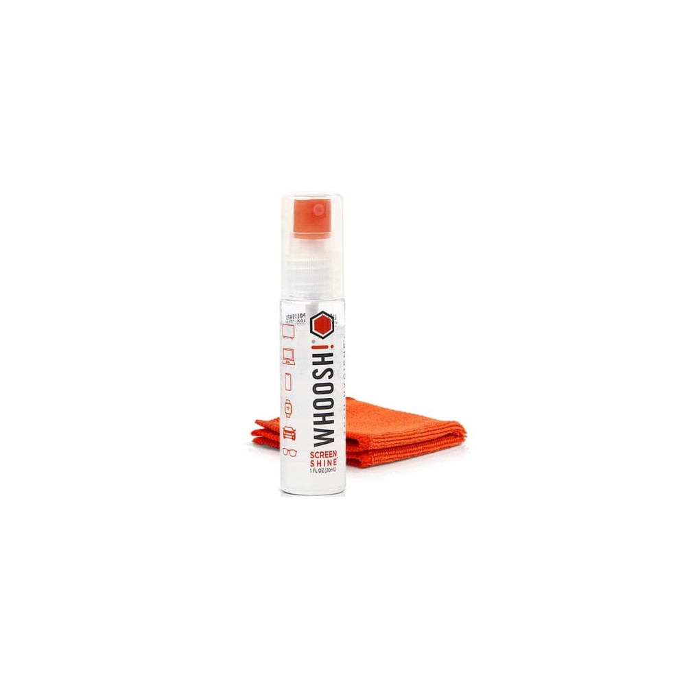 Kit Limpiador de Pantallas Whoosh Kit Go WSH002/ Spray 30ml + Paño Microfibra | Herramientas y Limpieza