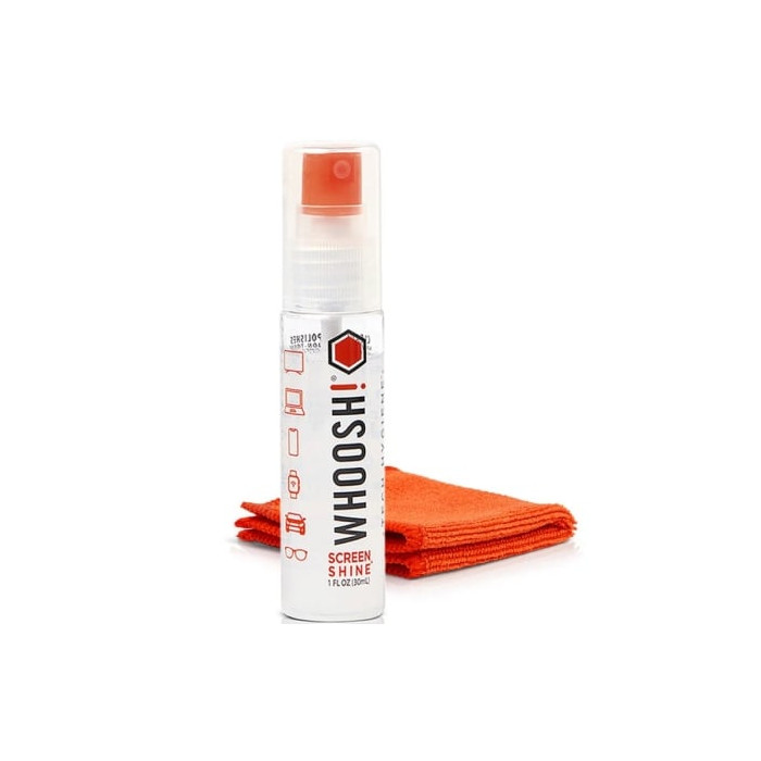 Kit Limpiador de Pantallas Whoosh Kit Go WSH002/ Spray 30ml + Paño Microfibra | Herramientas y Limpieza