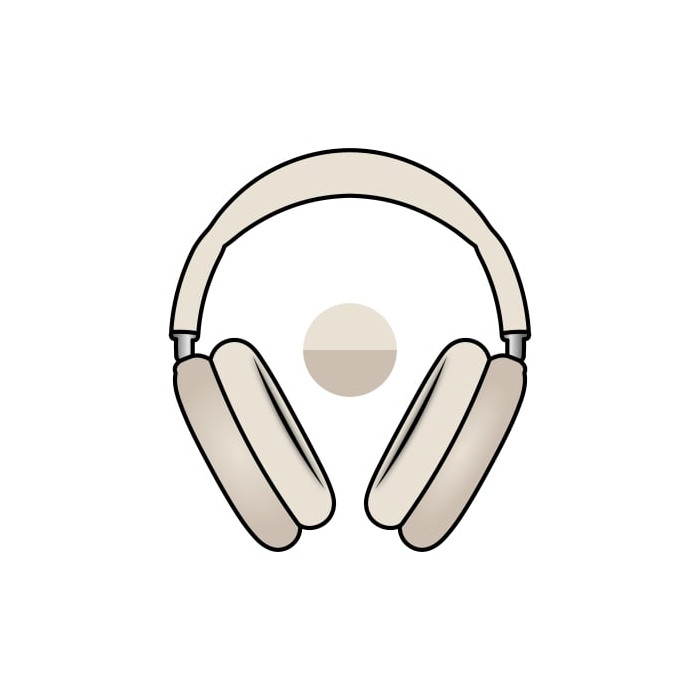 Auriculares Bluetooth Apple Airpods Max 2 USB-C/ Blanco estrella | Periféricos