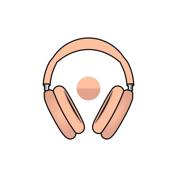 Auriculares Bluetooth Apple Airpods Max USB-C/ Naranja | Periféricos