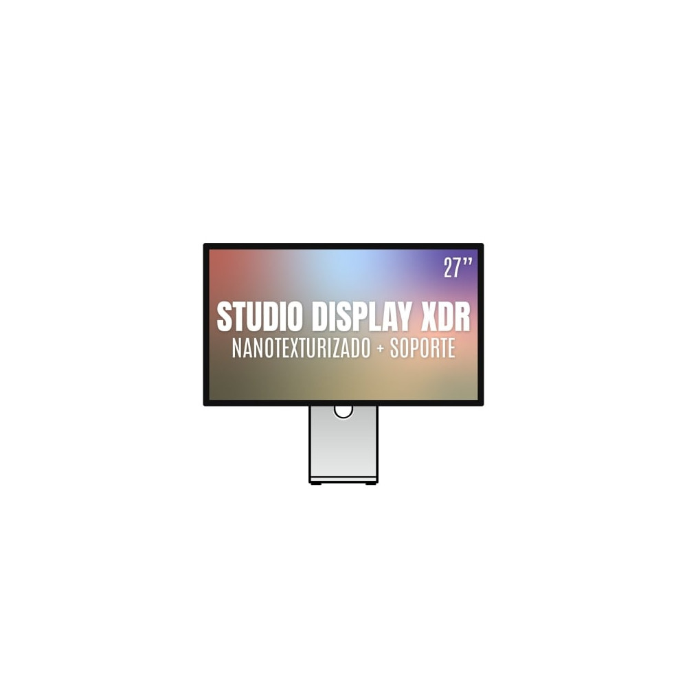 Apple Studio Display XDR 27'/ Cristal Nano texturizado/ Soporte con altura e inclinación ajustable | Monitores