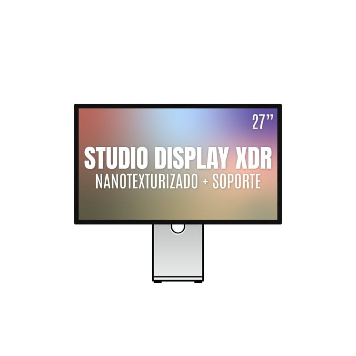 Apple Studio Display XDR 27'/ Cristal Nano texturizado/ Soporte con altura e inclinación ajustable | Monitores