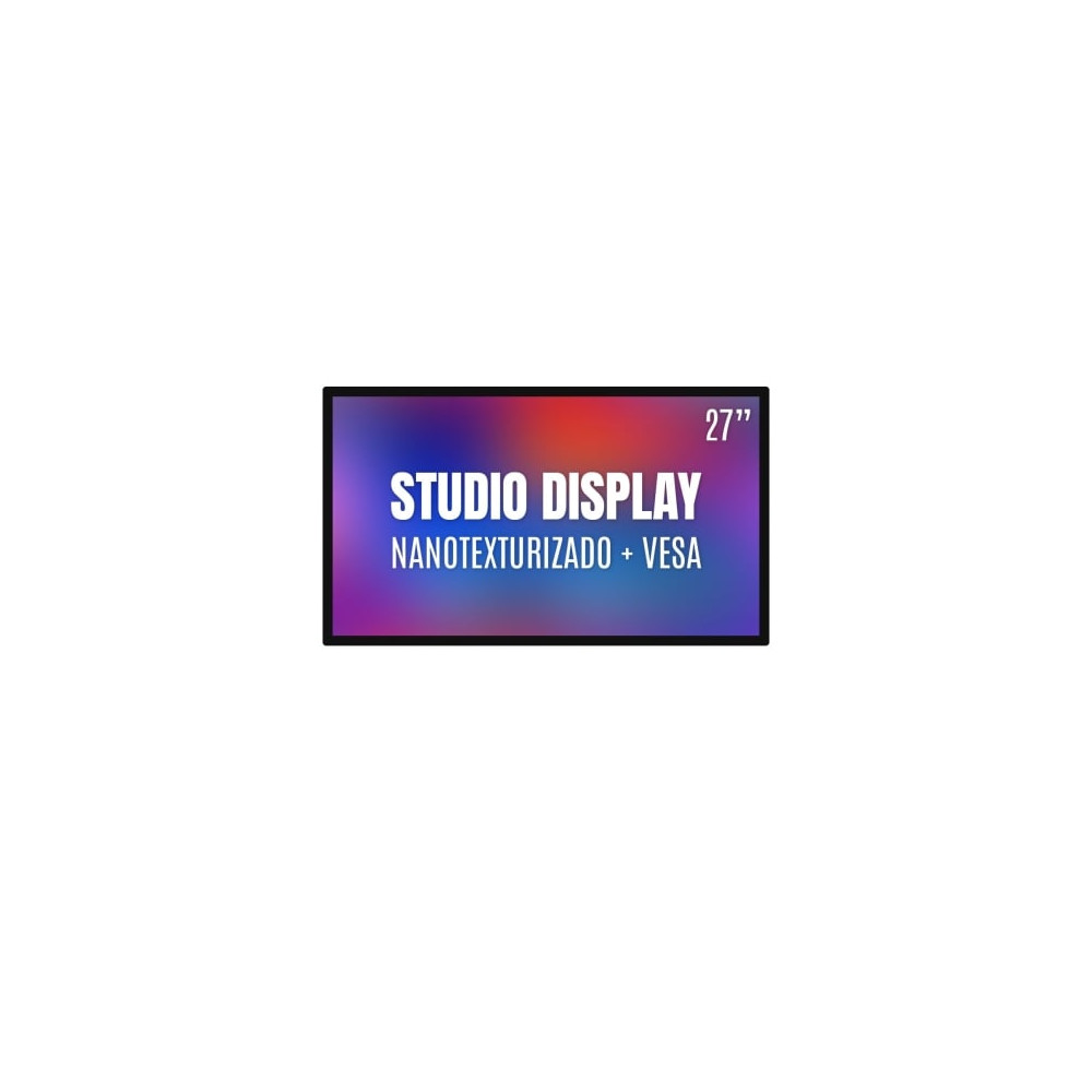 Apple Studio Display 27'/ Cristal Nano texturizado/ VESA | Monitores