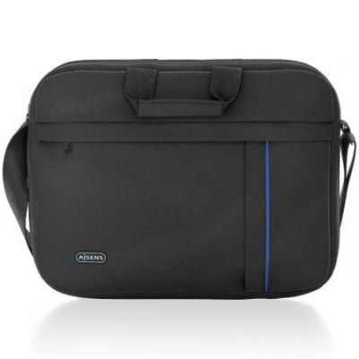 Maletín Aisens ASBG-BC020-BK para Portátiles hasta 15.6'/ Negro | Maletines y Fundas