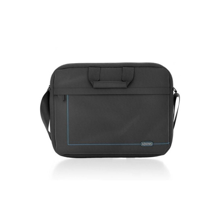 Maletín Aisens ASBG-BC022-BK para Portátiles hasta 15.6'/ Negro | Maletines y Fundas