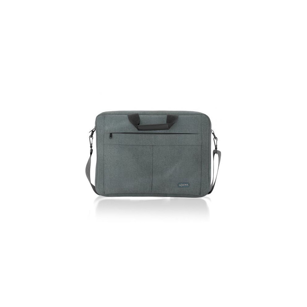 Maletín Aisens ASBG-BC025-GR para Portátiles hasta 15.6'/ Gris | Maletines y Fundas