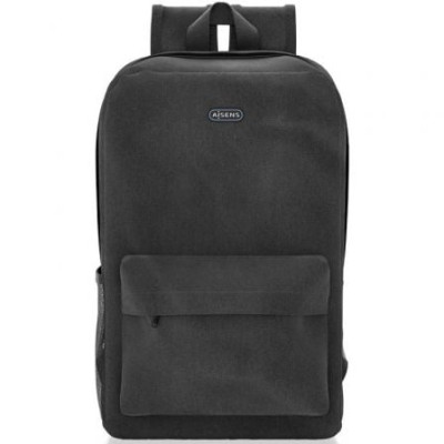 Mochila Aisens ASBG-BP080-BK para Portátiles hasta 15.6'/ Negro | Mochilas