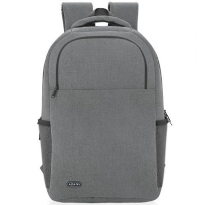 Mochila Aisens Premium ASBG-BP083-GR para Portátiles hasta 15.6'/ Gris | Mochilas